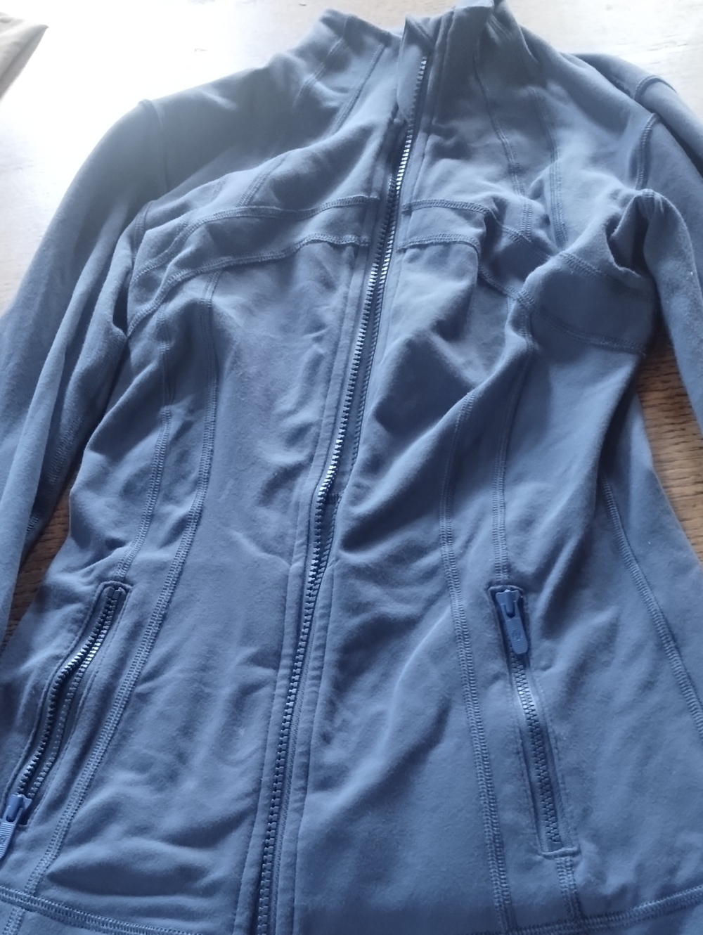lululemon athletica Women's Full-Zip Jacket - Slate Blue